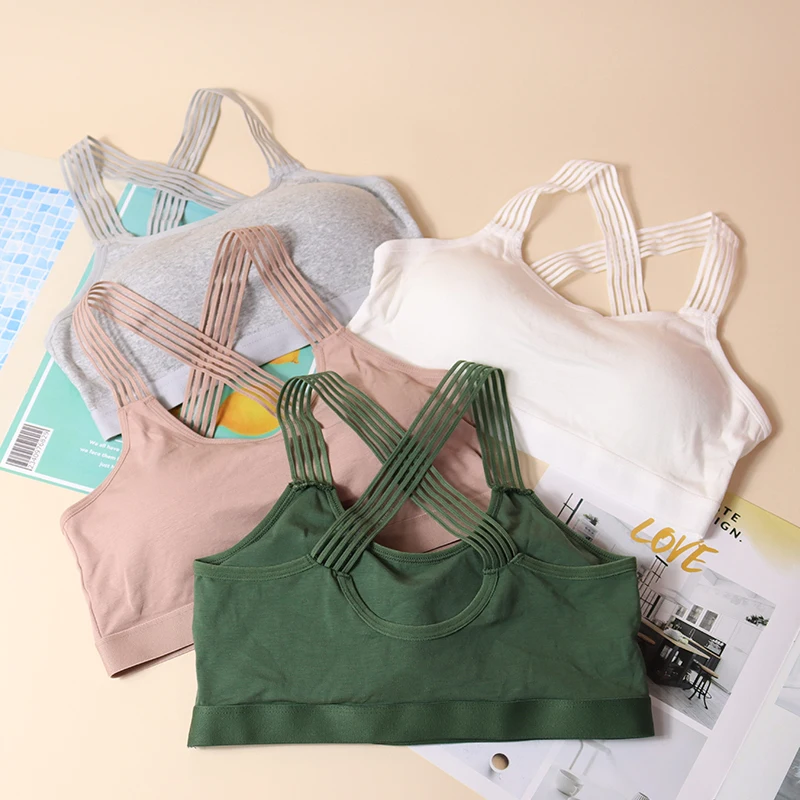 

Женский спортивный бюстгальтер, противоударный сексуальный бюстгальтер с эффектом пуш-ап на спине для йоги, дышащий спортивный топ для фит...