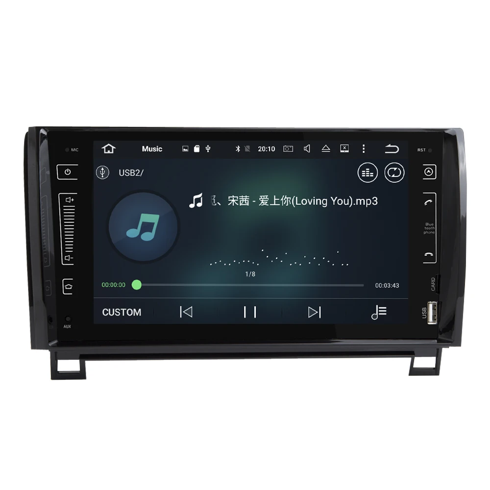 HD Android 9 0 автомобильный стерео для Toyota Tundra Sequoia 2007 + GPS Радио dvd НАВИГАЦИЯ