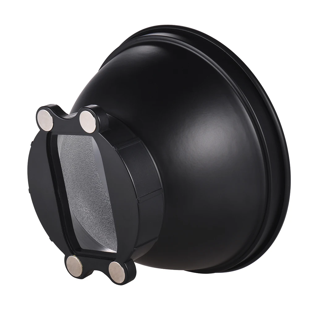 Фотография 18 см Отражатель Диффузор абажур лампы с мягкой тканью для Canon Nikon Yongnuo