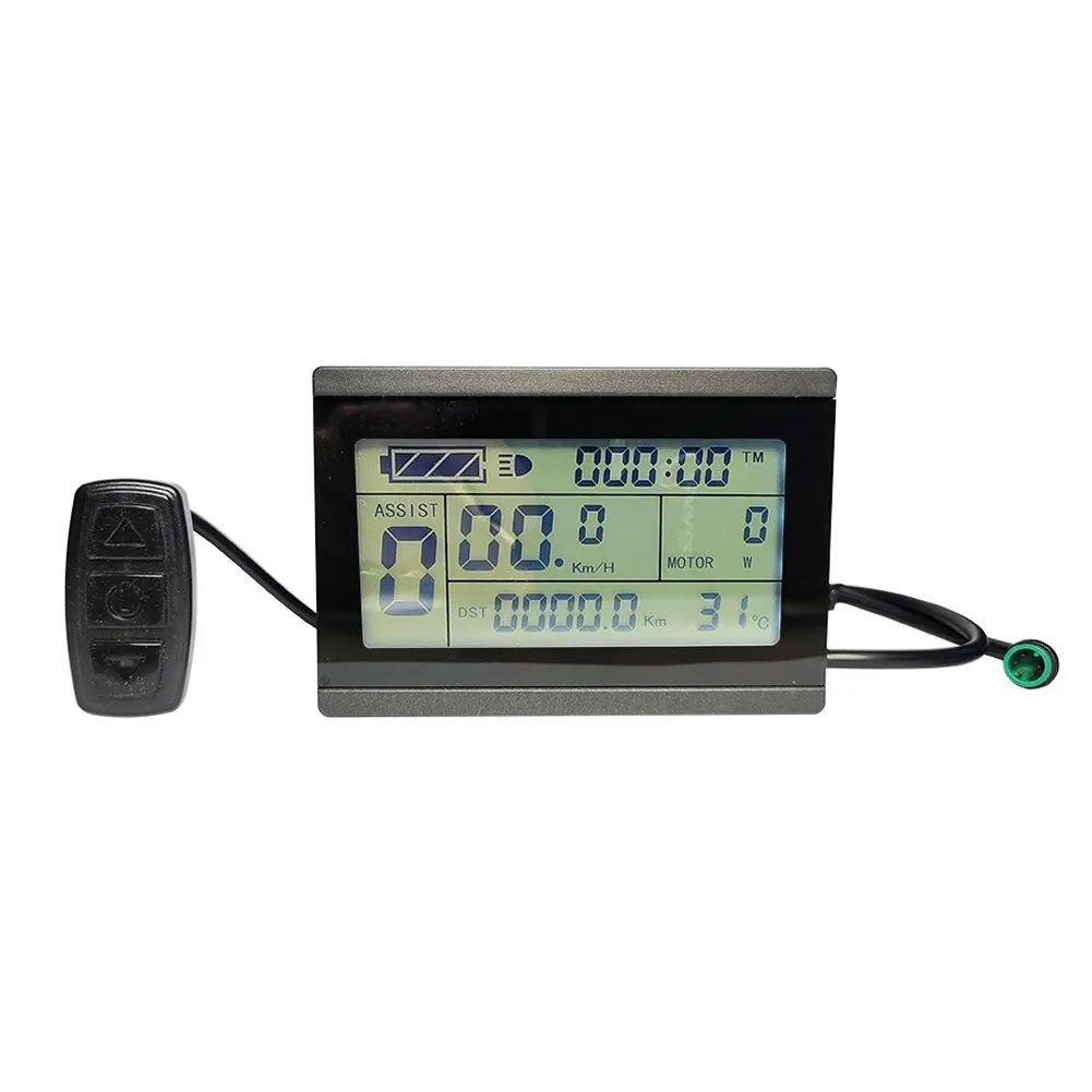 

E-bike KT LCD3 Display Screen Meter Panel For KT Series Controllers 24V 36V 48V Electric Bicycle SM-5Y Three-wire Cycling Parts