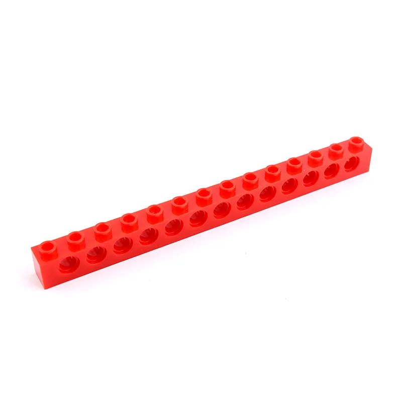 5PCS 32018 High-Tech Hole Brick 1 x 14 [13 Holes] Building block accessories parts MOC DIY Education Build Toys Bricks |