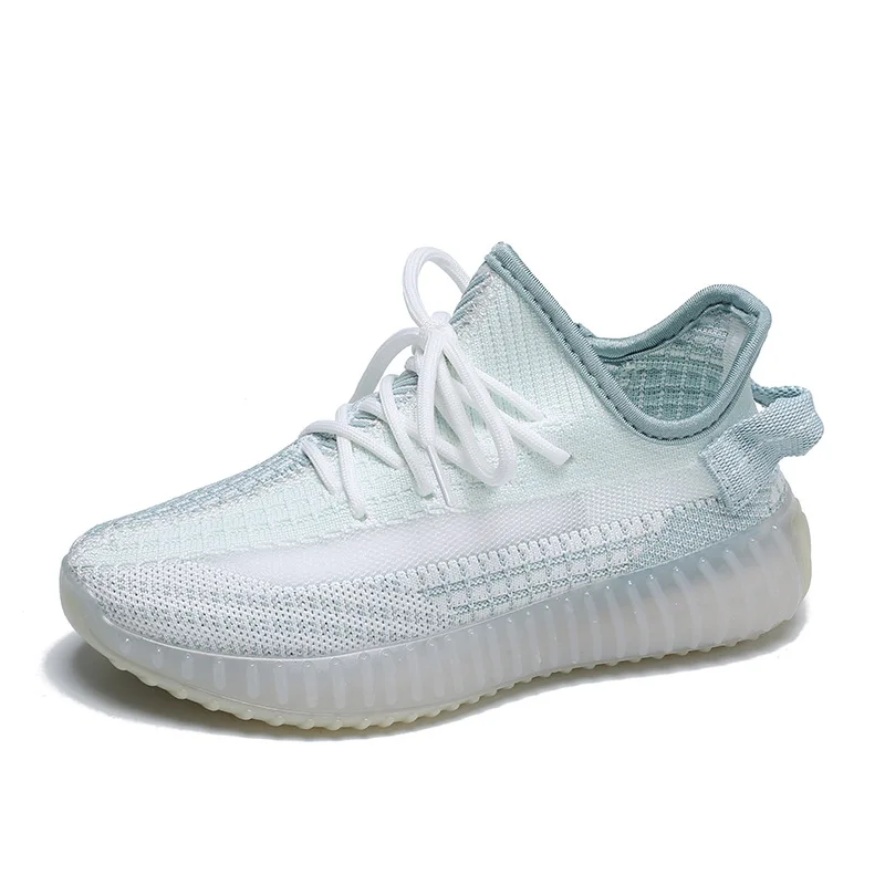 

Breathable Shoes for Women 2021 Summer New Version Net Surface Leisure Sports Ice Blue Coconut Womens Shoes Tenis De Mujer