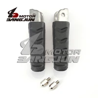 black rear front motorcycle footrests for bmw f800s f800st r1200s r1200st r1200r motorbike foot pegs gear shifting lever