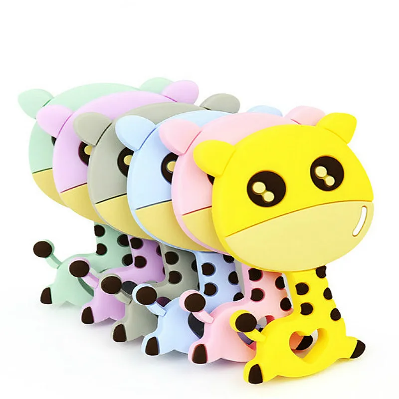 Силиконовые Прорезыватели для зубов сделай сам грызуны животные олени Детские