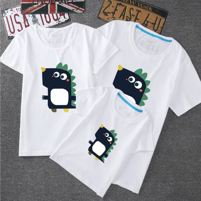 Новинка 2020 футболки для семейного образа летняя семейная Одинаковая одежда