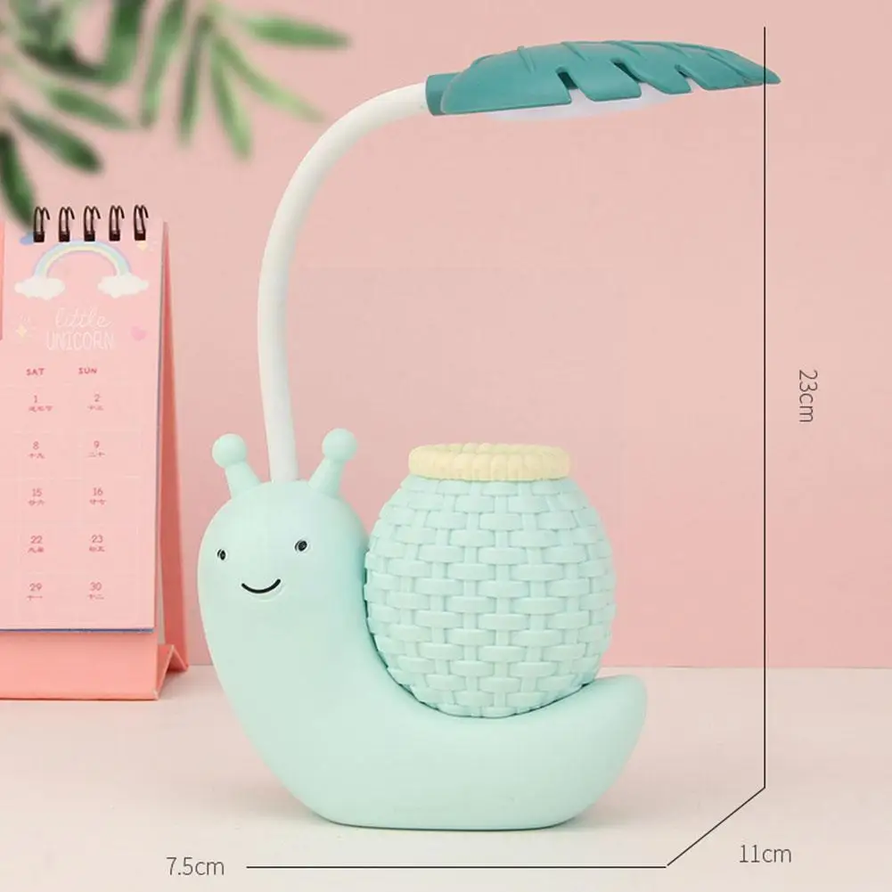 

Led Cartoon Energy-saving Desk Lamp Reading Learning Usb Charging Desk No Lamp Flicker Eye Custom Gift M8l7