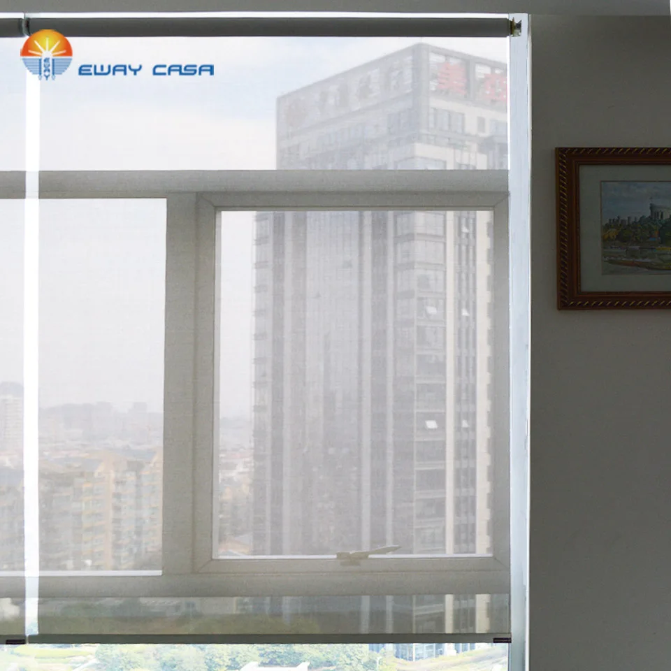 Светодиодные жалюзи EWAY CASA Alexa Control TUYA электрические затемняющие с солнцезащитным