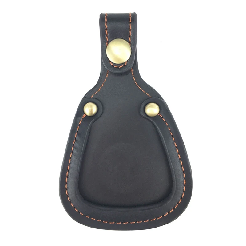 Открытый стрельба кожаный носок Pad Портативный ноги протектор глины прочные