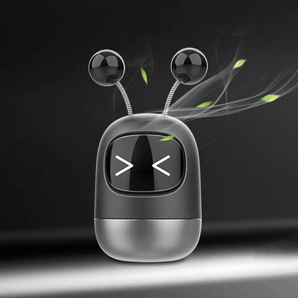 

Car Fragrance Creative Portable Exquisite Mini Cartoon Robot Decoration Car Air Freshener for Automobiles