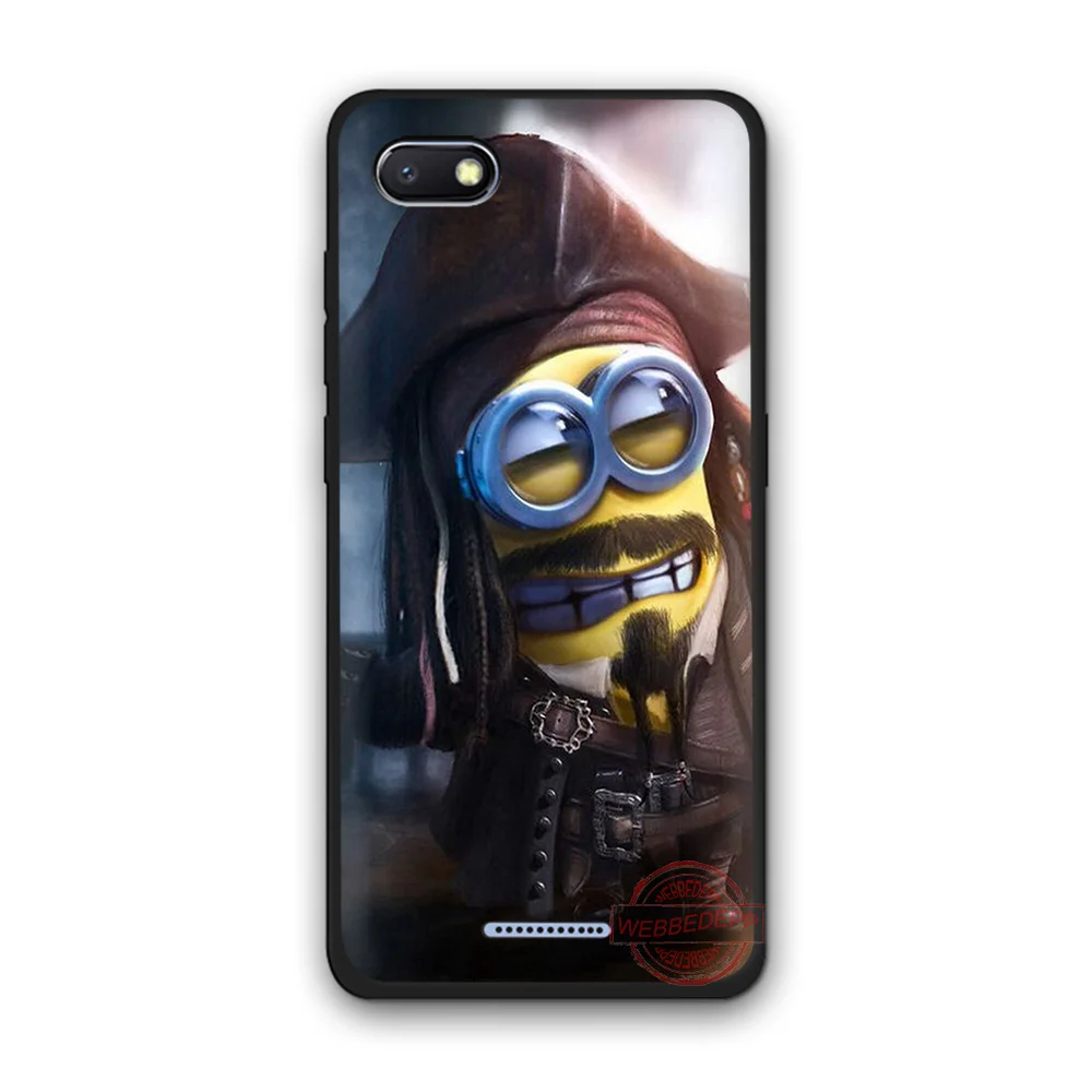 WEBBEDEPP Миньоны TPU чехол для телефона чехол-накладка Redmi Note 6Pro 7Pro 4A 4X 5 5A 6A 8A 7 S2 note 8 |