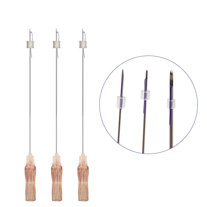 

5Pcs/Pack Hilos Tensores Face Wrinkle Removal Korea Nose Fox Eye Lift Skin Anti-aging Molding Cones Cog 3D 4D 6D Pcl Pdo Thread