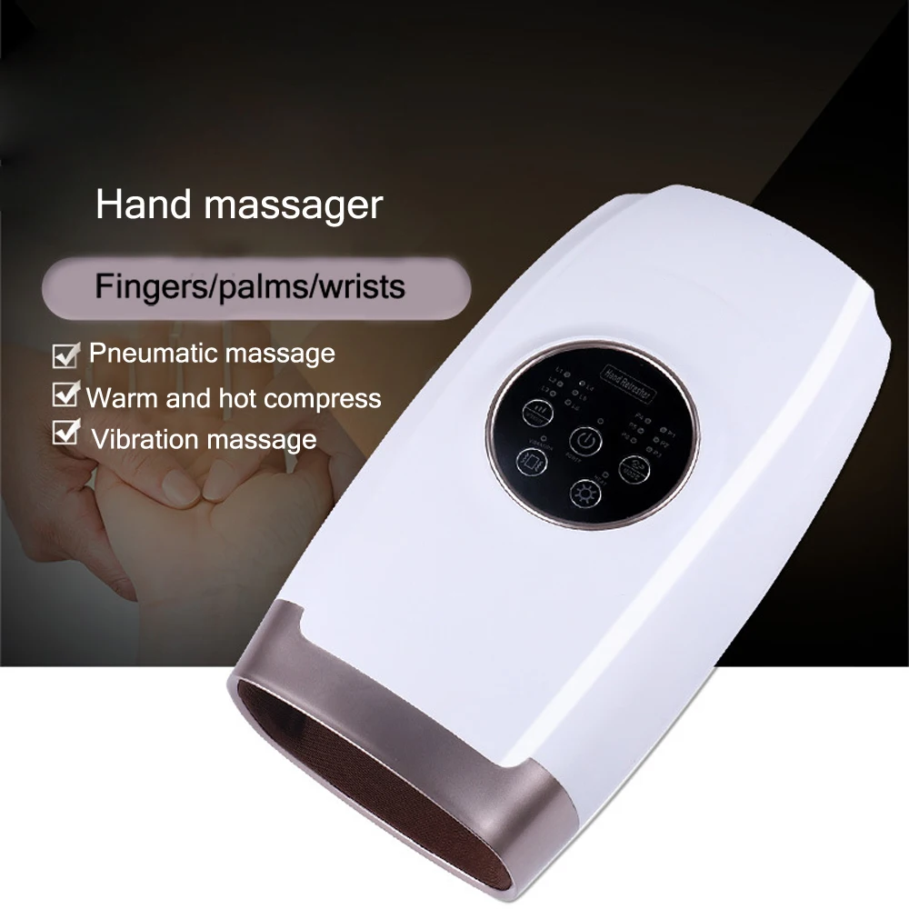 en Ucuz Isıtmalı El Masaj Aleti Fizyoterapi Ekipmanı Pressoterapi Palm Masaj Cihazı Hava Sıkıştırma Parmak Masaj Cihazı