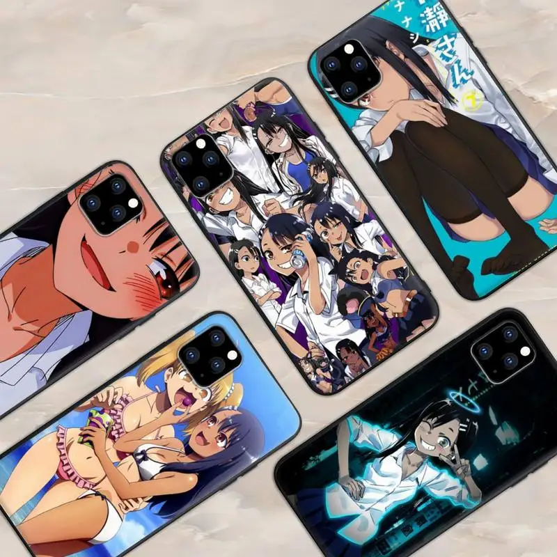 

Nagatoro san anime Phone Case for iphone 12 13 Mini SE 2020 5 5S 6 6S Plus 7 8 Plus X XR XS 11 Pro Max Fundas Coque cover