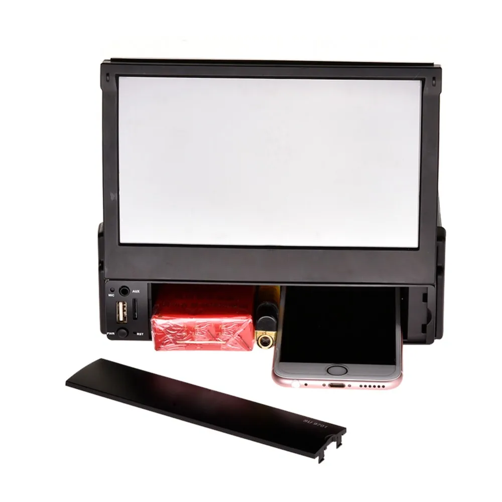 Автомобильный мультимедийный MP5 плеер на Android 5 1 с Bluetooth GPS навигацией 7 дюймовым