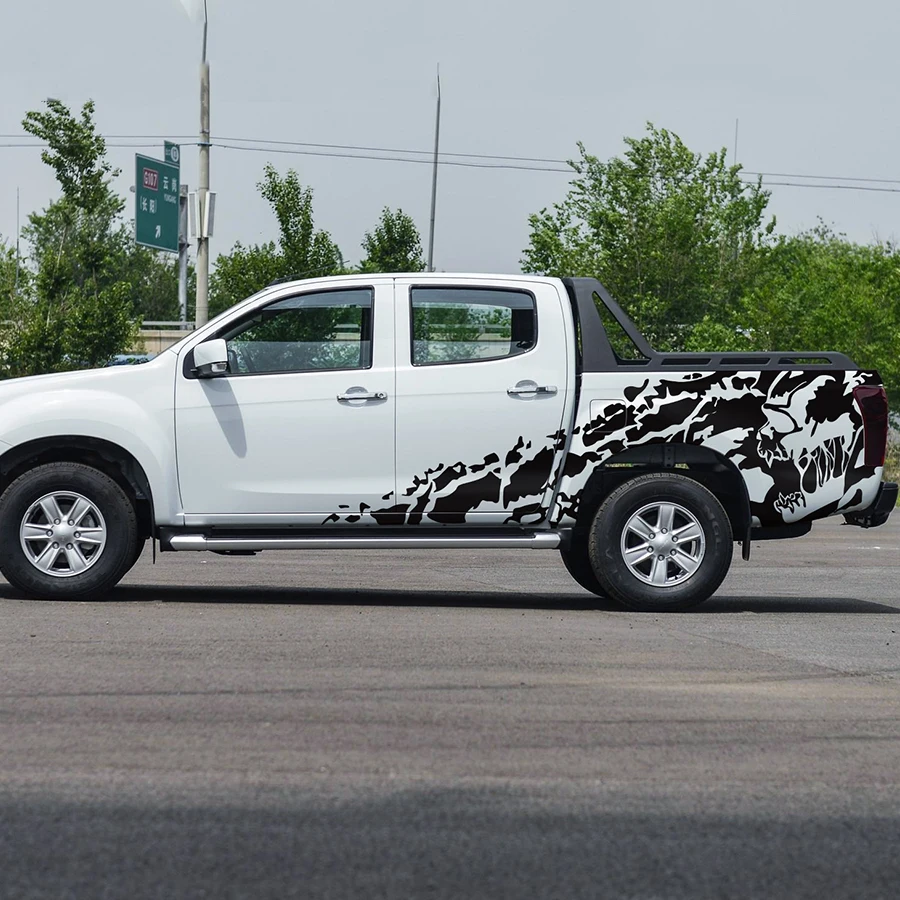 2 шт. виниловые наклейки для кузова isuzu dmax 2012 2017|Наклейки на автомобиль| |