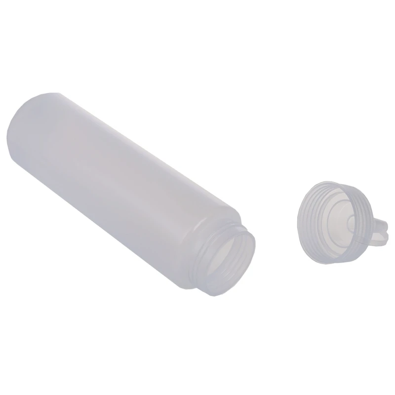 

White plastic bottle dispenser Compression Sauce - 24 oz