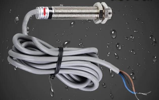 5 шт., индуктивный датчик M10, Φ 3Wire NPN NO 300mA, расстояние обнаружения 1 мм, Φ/BX