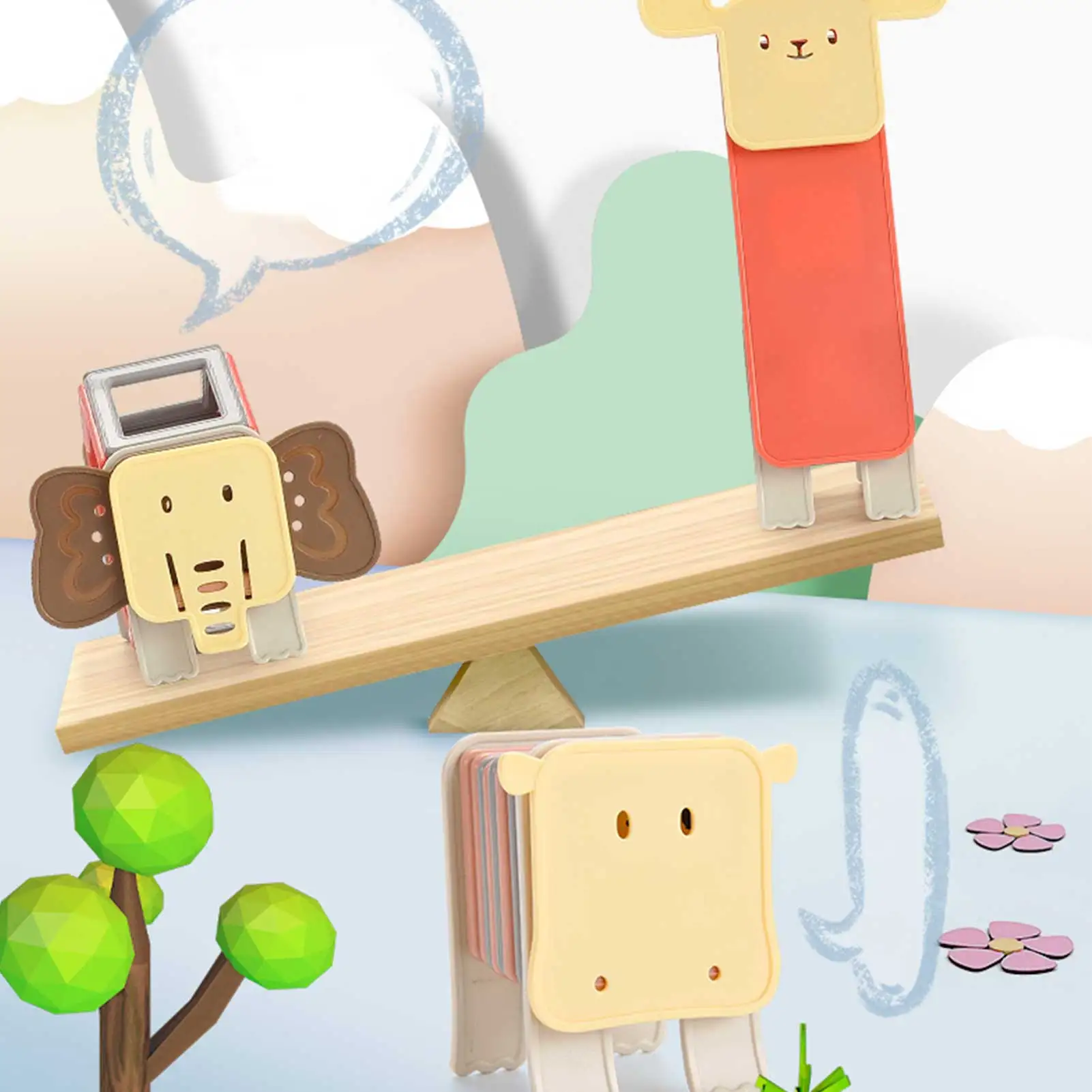 

Animal Magnetic Unique Animal Series Building Blocks DIY Early Educational Innovative Parent-child Interactive Toys Gift For Kid