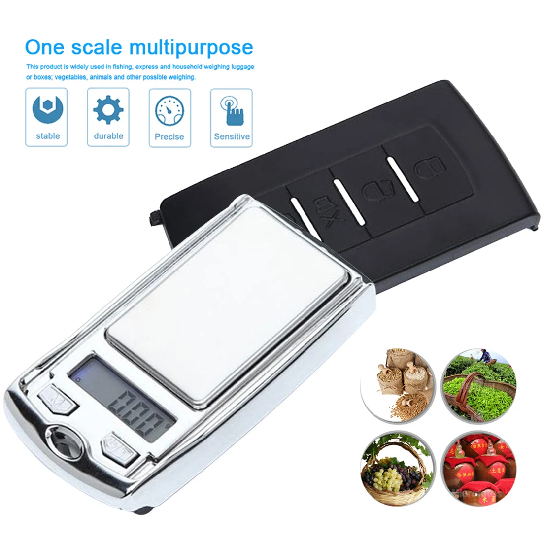 Мини карманные весы as car key 200 г/100 г 0 01 Электронные цифровые для ювелирных изделий