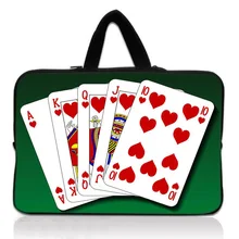 Play Cards Laptop Bag For Macbook Air 13 Case Laptop Sleeve 15.6 Notebook Bag 14 15 Inch handleBag For Dell HP Lenovo Asus Acer