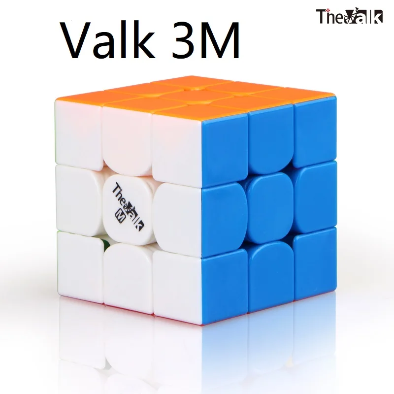 Qiyi Valk3 Power M мини кубик размером 3x3 скоростной Магнитный куб Mofangge qiyi кубики для