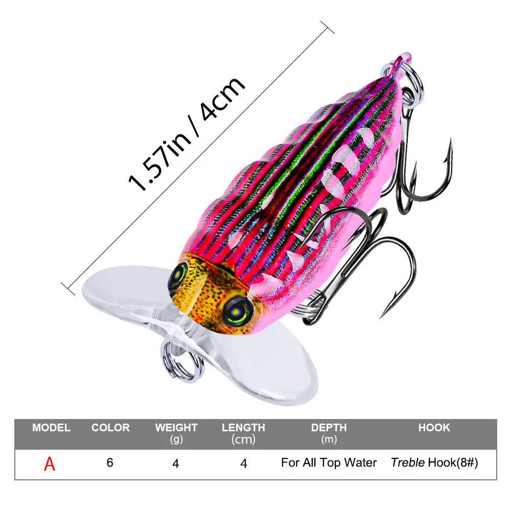 4 см г рыболовная мини Реалистичная приманка на окуня искусственные рыболовные