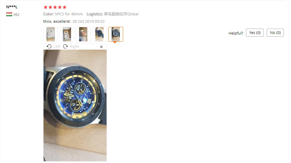 1 шт/2 шт/5 шт 9H против царапин Закаленное стекло для samsung Galaxy Watch 46 мм 42 мм Защитная пленка для экрана