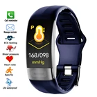 PPG ЭКГ HRV тест смарт-браслет вызовы сообщения напоминание кровяного давления шагомер спортивный фитнес Смарт-браслет для мужчин и женщин