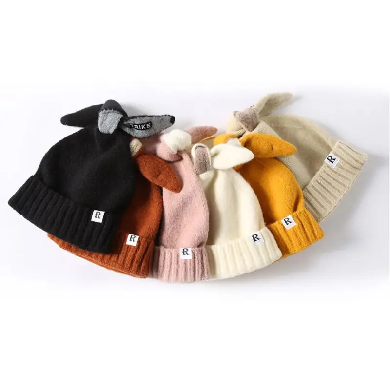 Для детей для мальчиков и девочек Зима Комплект теплой верхней одежды Вязаный