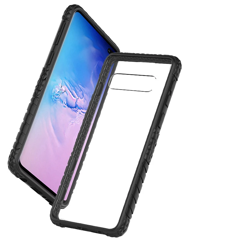 Разноцветные спортивные бампер рамка чехол для samsung Galaxy S10 Plus 5G S10e жесткие