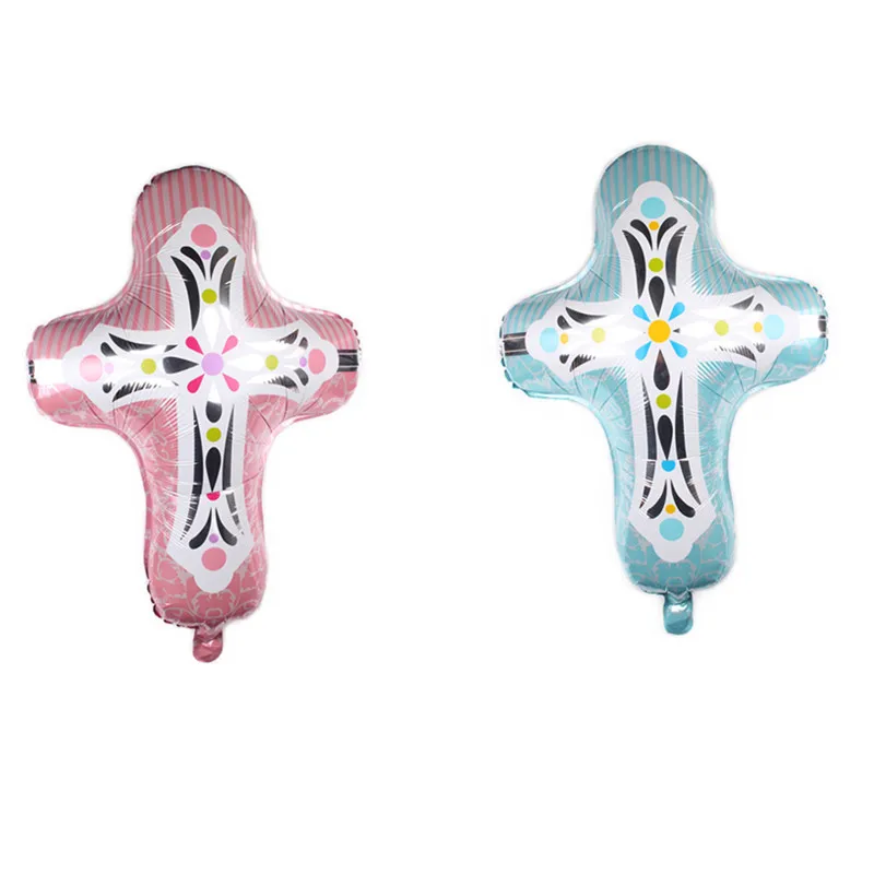 Black Blue Baby Foil Balloon Paper Honeycomb Shower Boy Girl First Communion Cross Space Wall Decor He She Party Supplies | Дом и сад