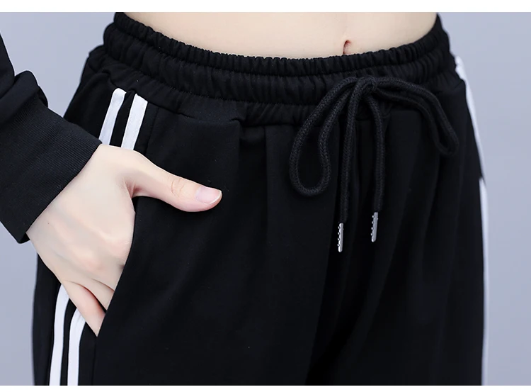 

Casual 2 Piece Set Women White Plus Size Suits And Sets Wholesale Clothing Women's Tracksuits Ensemble Femme Survetement