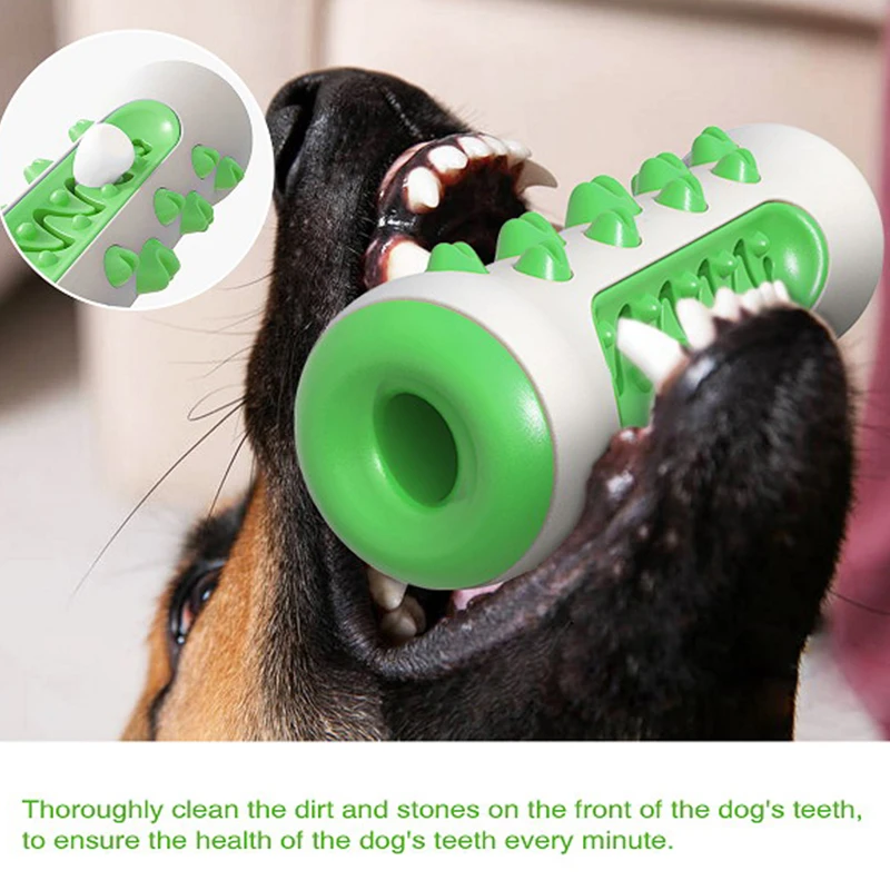 

Dog Tooth Brush Rubber Chew Toys Molar Tooth Cleaning Stick Dogs Dental