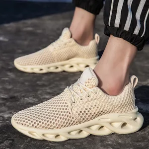 Летняя мужская повседневная модная обувь; Новинка 2020 года; Трендовые мужские кроссовки больших размеров; Легкие дышащие кроссовки; Basket Homme Chaussure