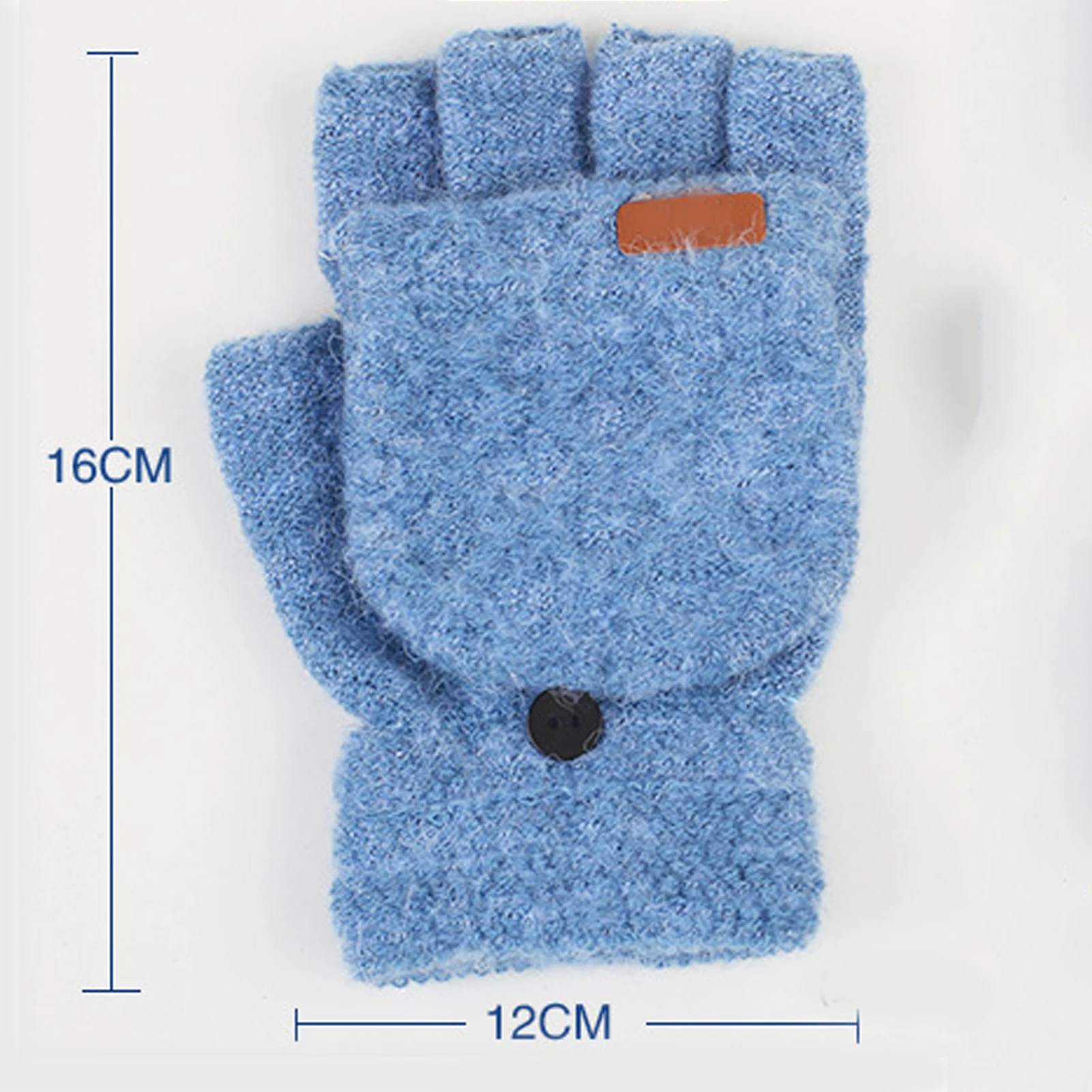 

Electric USB heated Gloves Winter Thermal half-finger With full-finger cover rechargeable For outdoor bike cycling indoor office