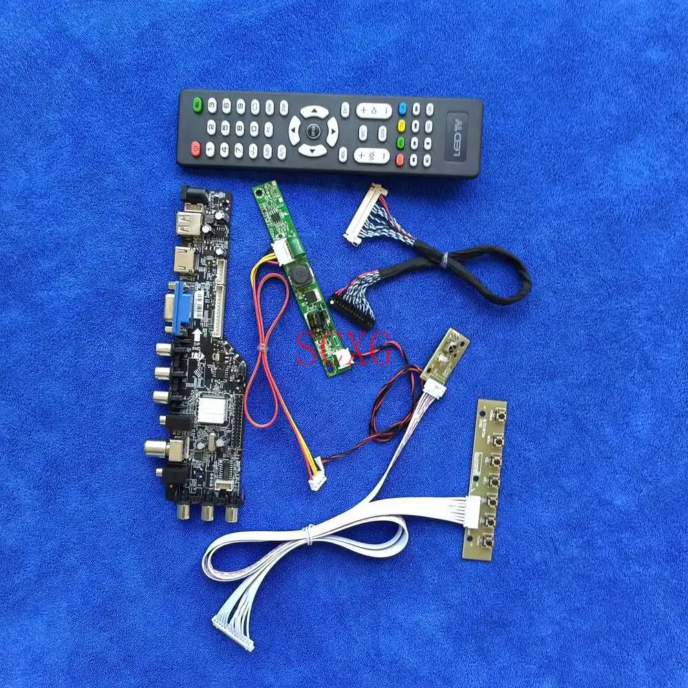 

For LTM230HT05/LTM230HT09 1920*1080 LVDS-30Pin DIY Kit LED/LCD Digital Signal Screen controller board USB AV VGA HDMI-compatible