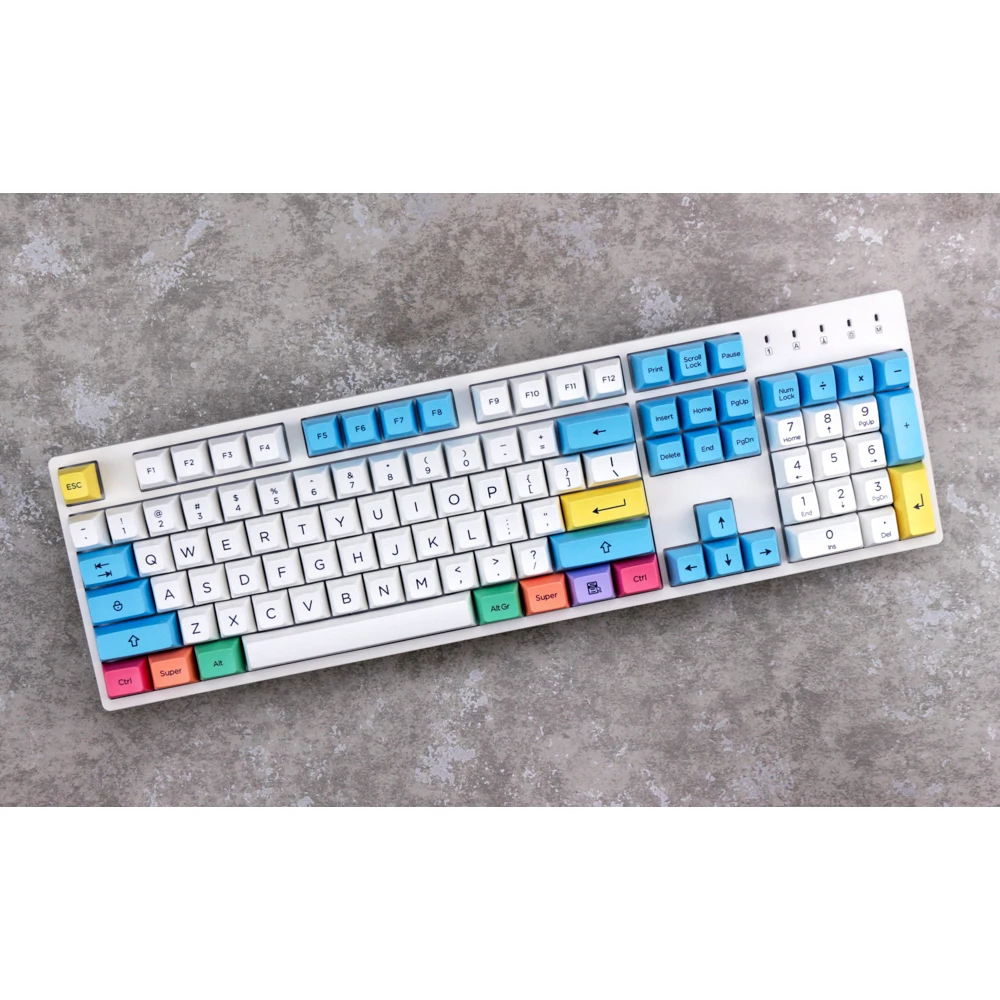 TOFU60 metal case alluminum frame E-white for gh60 mechanical keyboard from KBDFANS TOFU 60%