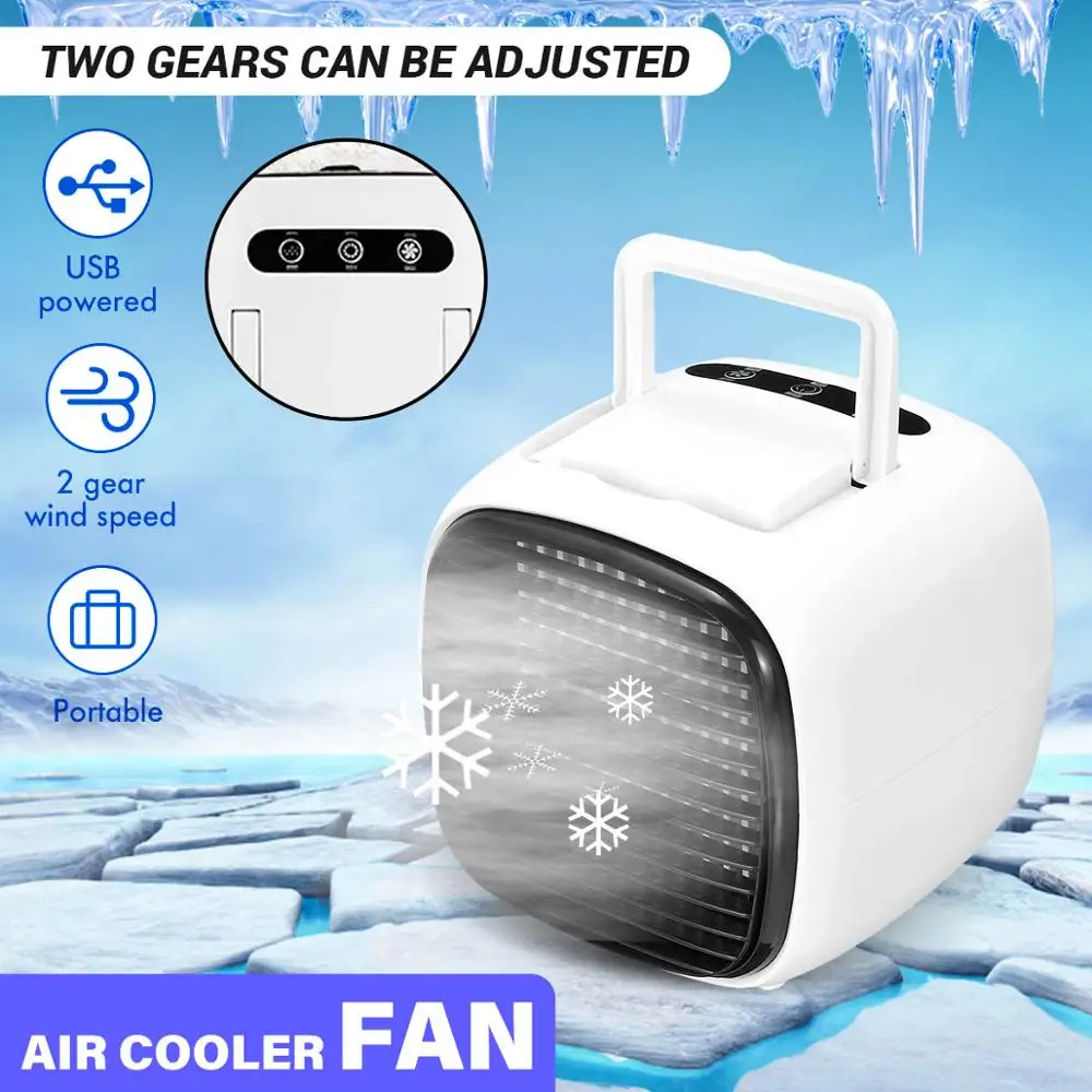 Мини портативный кондиционер вентиляторы воздушного охлаждения увлажнители