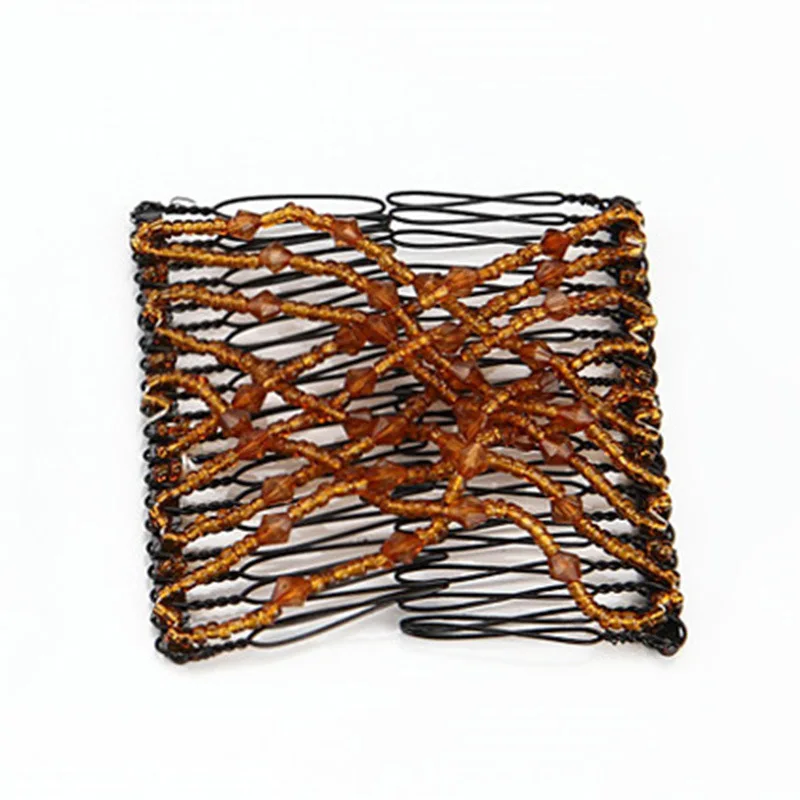 1 шт. Женская эластичная Волшебная расческа для волос сделай сам винтажные