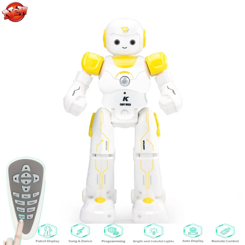 

Multifunction Intelligent Electric Remote Control Space Robot Dancing RC Robot with Music LED Light Educational Kids Gifts Toys