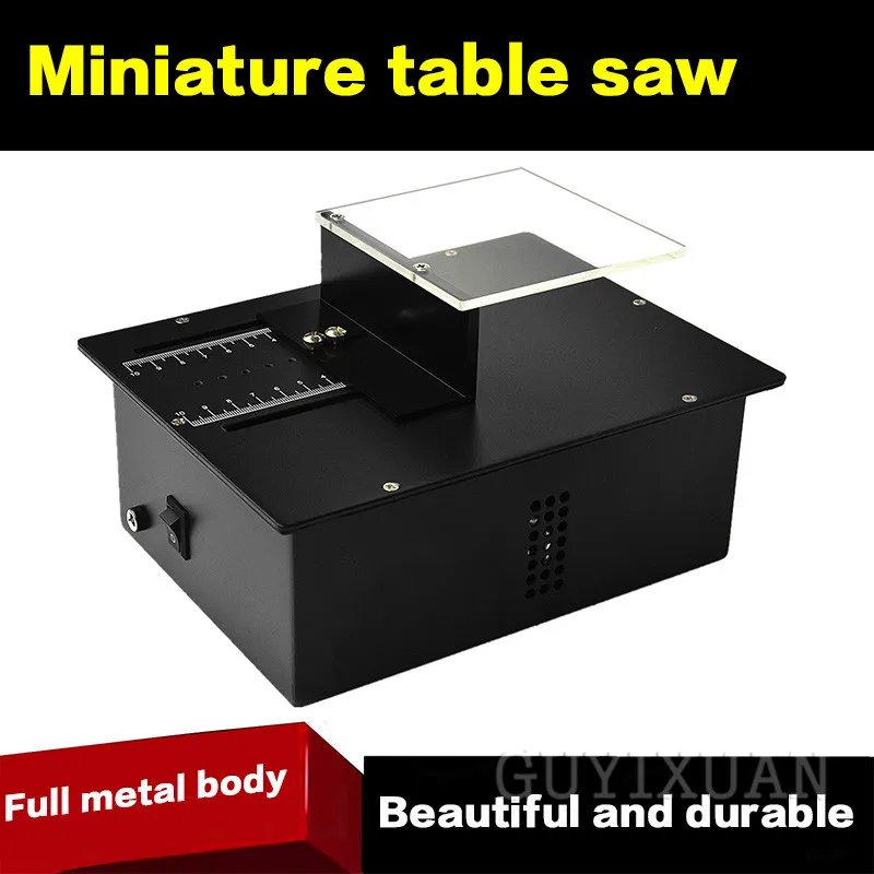 

DIY woodworking saws metal acrylic small cutting machine model saw precision micro small table saw mini table saw