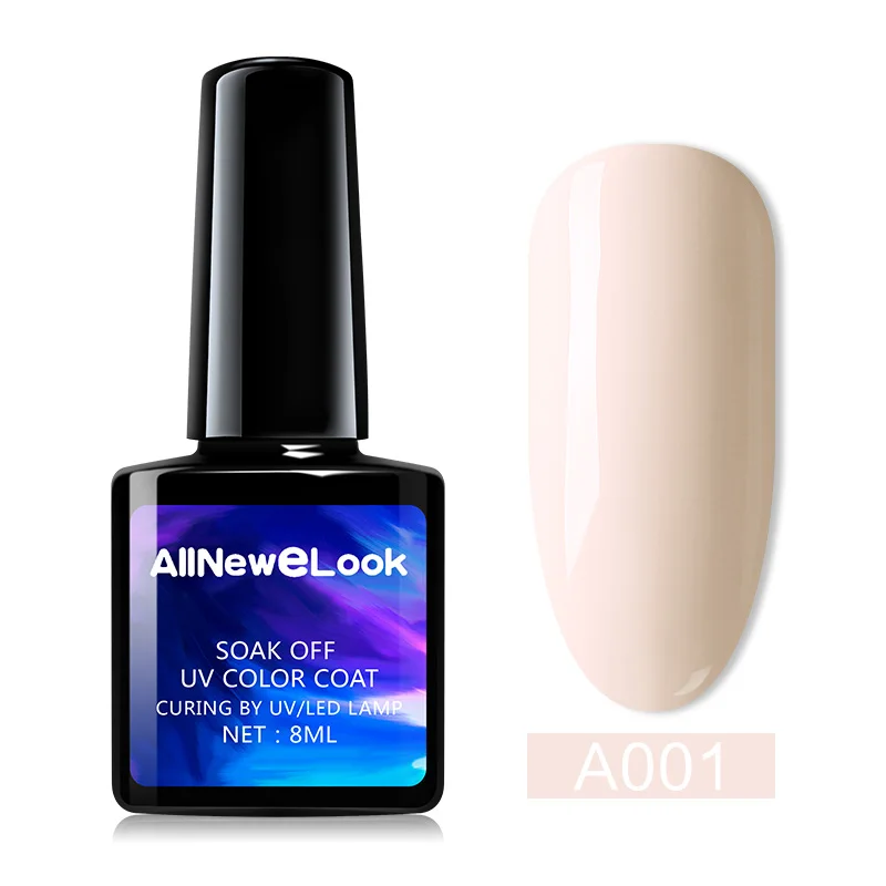 001 Allnewelook гель для ногтей Гибридный лак Гель-лак замачиваемый Полупостоянный Гибридный лак для ногтей художественный Гель-лак для ногтей - Цвет: 001