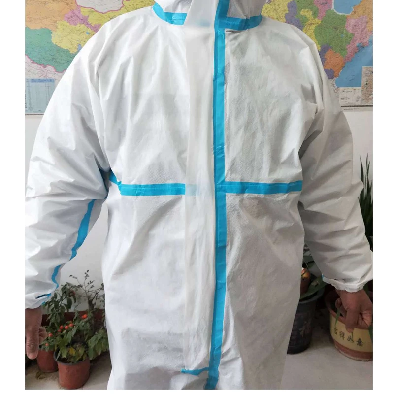 

Virus disposable protective Suit Antibacterial Anti-Viruses Isolation clothing Chemical protection suit Dust-proof protection