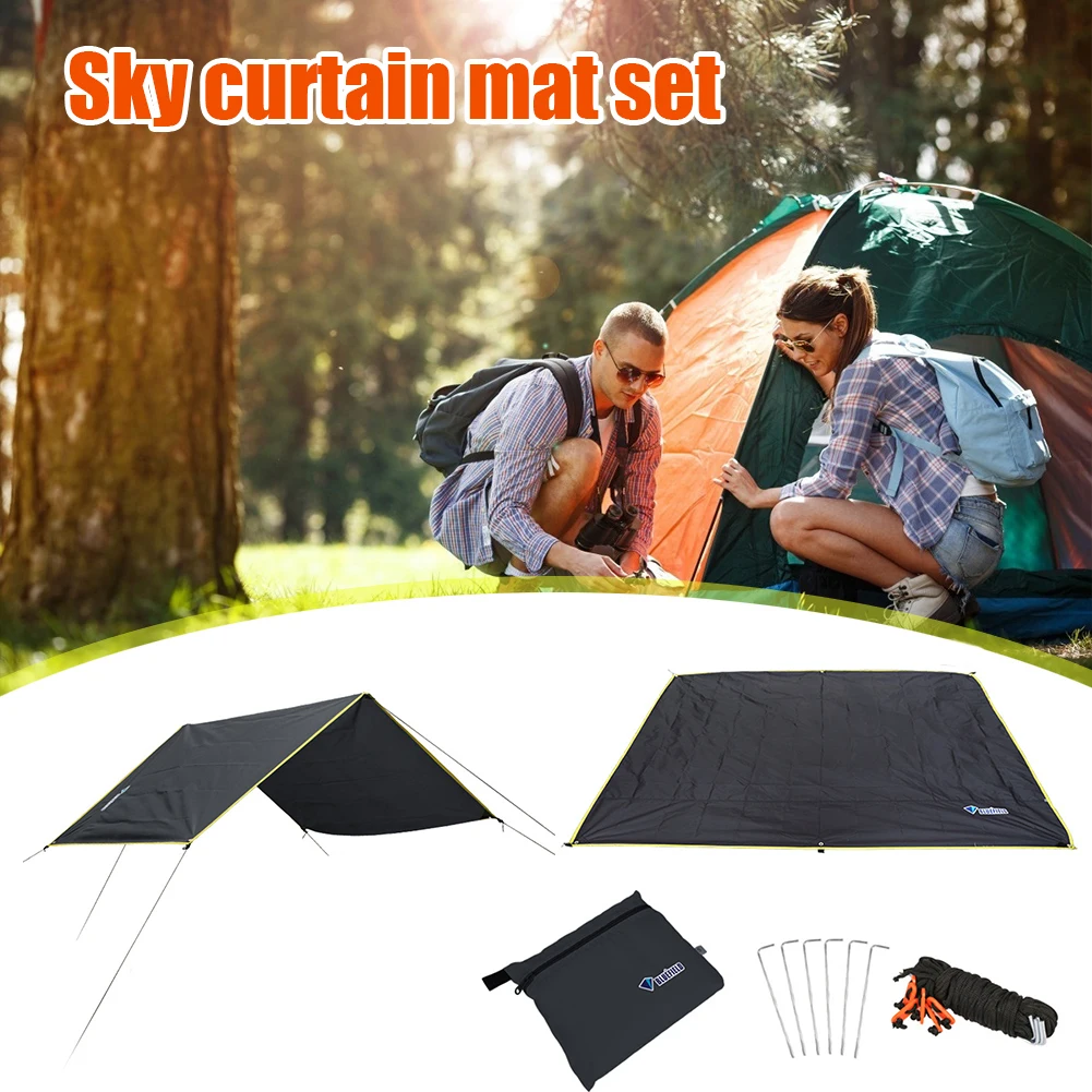 

Многофункциональные навес для кемпинга коврики, влагостойкая палатка для кемпинга, брезентовый коврик, наземный коврик для отдыха на приро...