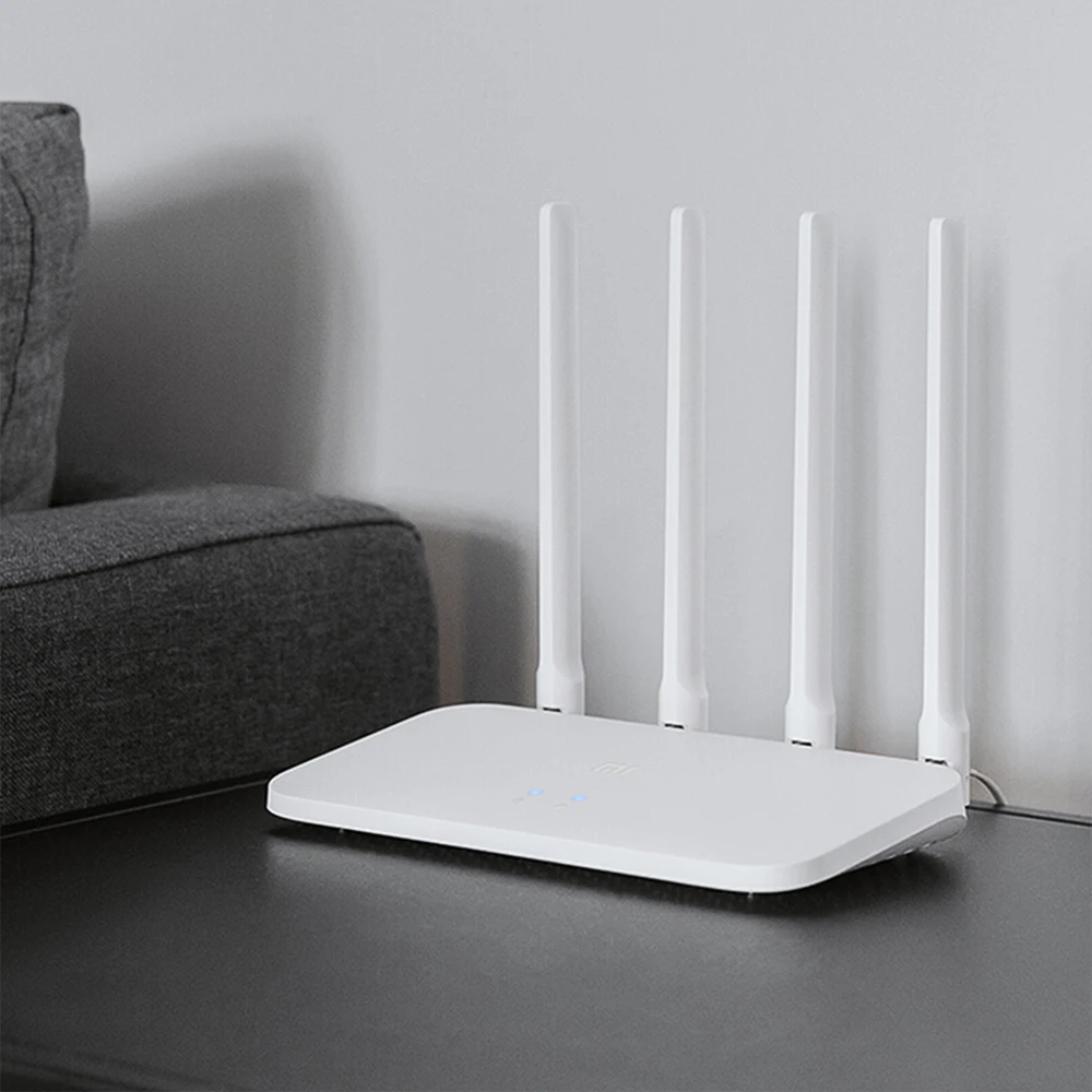 

Xiaomi Mi WiFi Router 4C 2.4G 4 Antennas 64MB 300Mbps Smart APP Control High Speed Wireless Router WiFi Repeater for Home Office