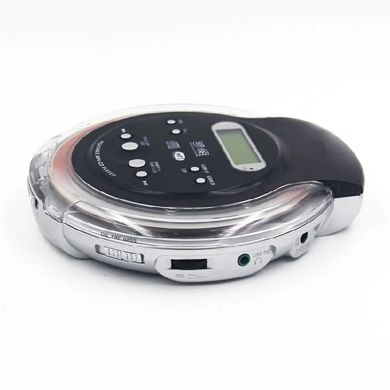 Portable CD Walkman music player single disc random playback function complete repeat audio output 3.5 compatible | Электроника