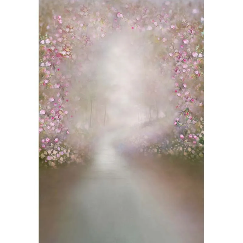 Виниловый фон для фотосъемки Свадьба День святого Валентина мечта цветок фото