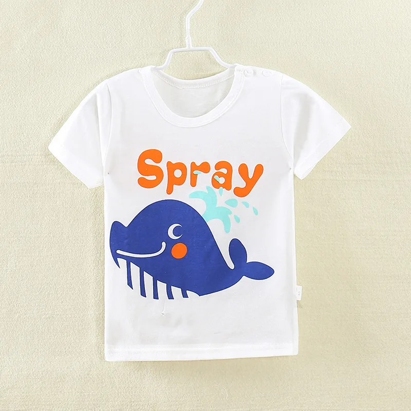 

Summer Children's Cotton Short-sleeved T-shirt