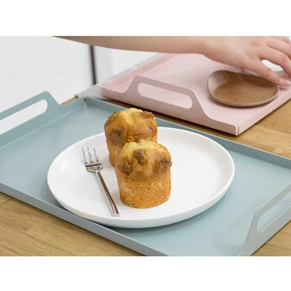 GloryStar скандинавский Макарон цветные прямоугольные подносы железная еда