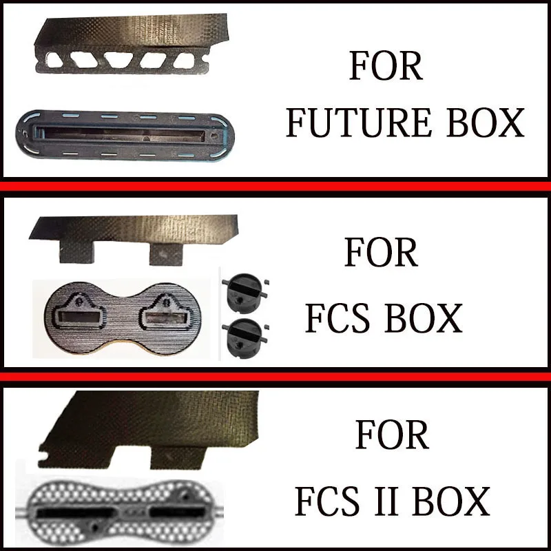 BiLong FCS AMT двойные плавники X большие черные для серфинга плавник FCS/FCSII/ FUTURE box Performance